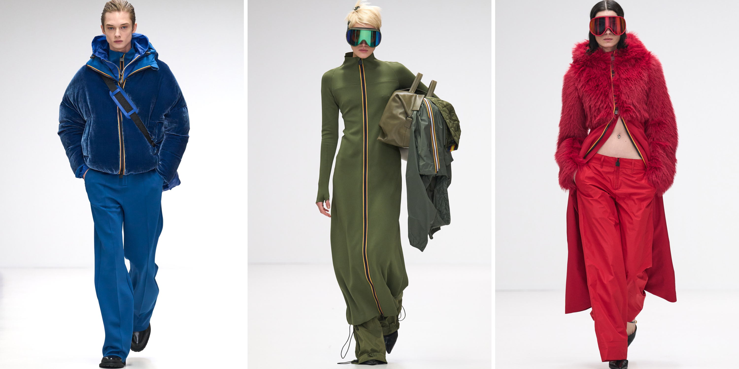 K-Way ミニバックパック ブラック FW24/25 K-WAY RUNWAY COLLECTION | FW24/25